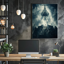 Haunting Dramatic Scene in Historical Drama Poster PosterGoat