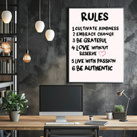 Inspirational Typography Print for Motivational or Quote Poster PosterGoat