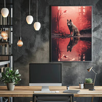 Reflections Of The Wild Poster PosterGoat