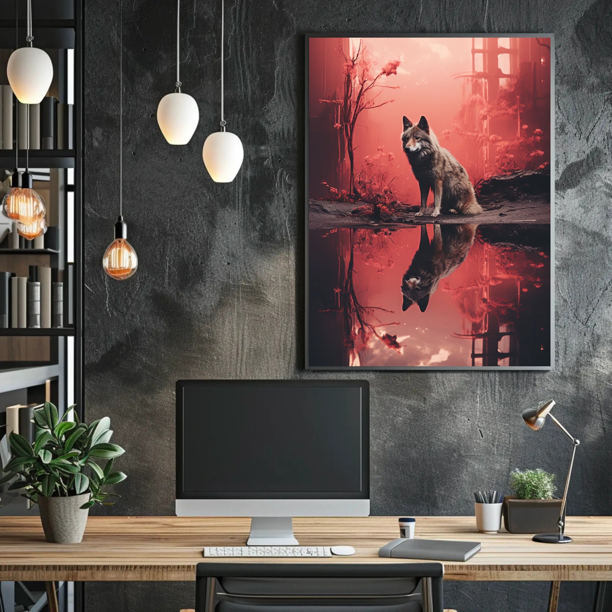 Reflections Of The Wild Poster PosterGoat