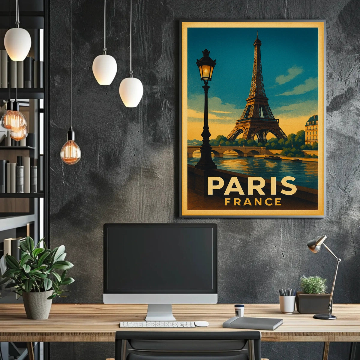Paris, France Travel Poster