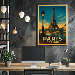 Paris, France Travel Poster