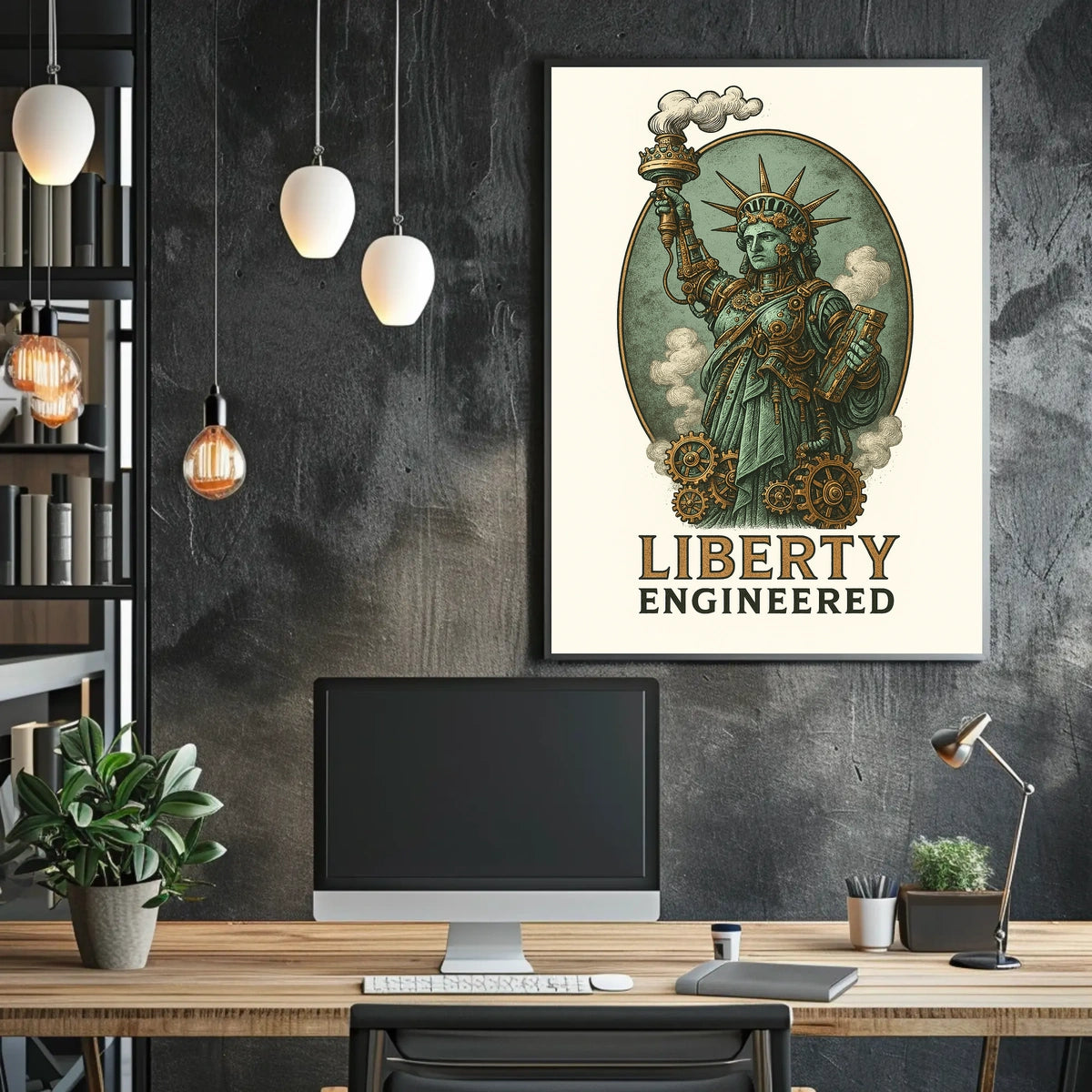 Liberty Engineered Poster