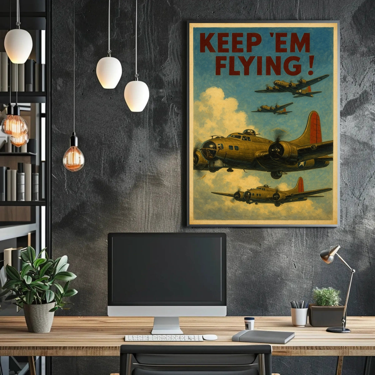Keep Em Flying Poster