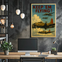 Keep Em Flying Poster