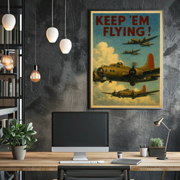 Keep Em Flying Poster