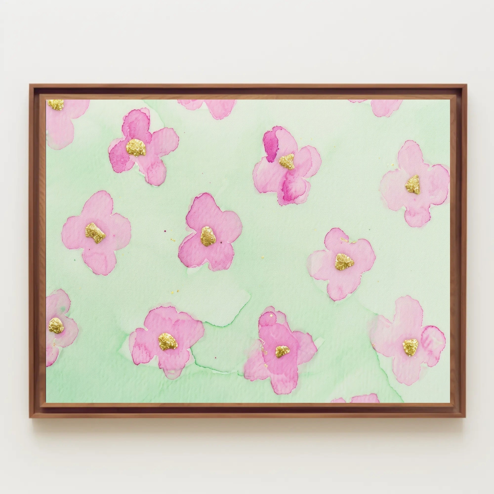 Blossoming Petals Poster