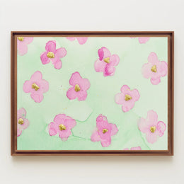 Blossoming Petals Poster