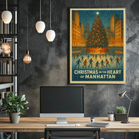 Christmas In The Heart Of Manhattan Poster