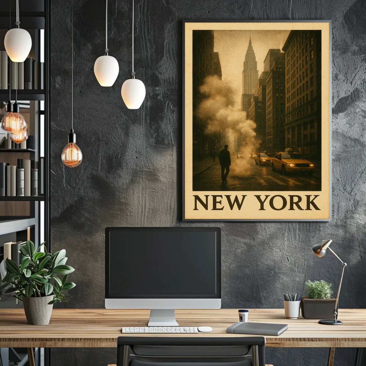 New York Cityscape Poster