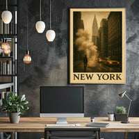 New York Cityscape Poster