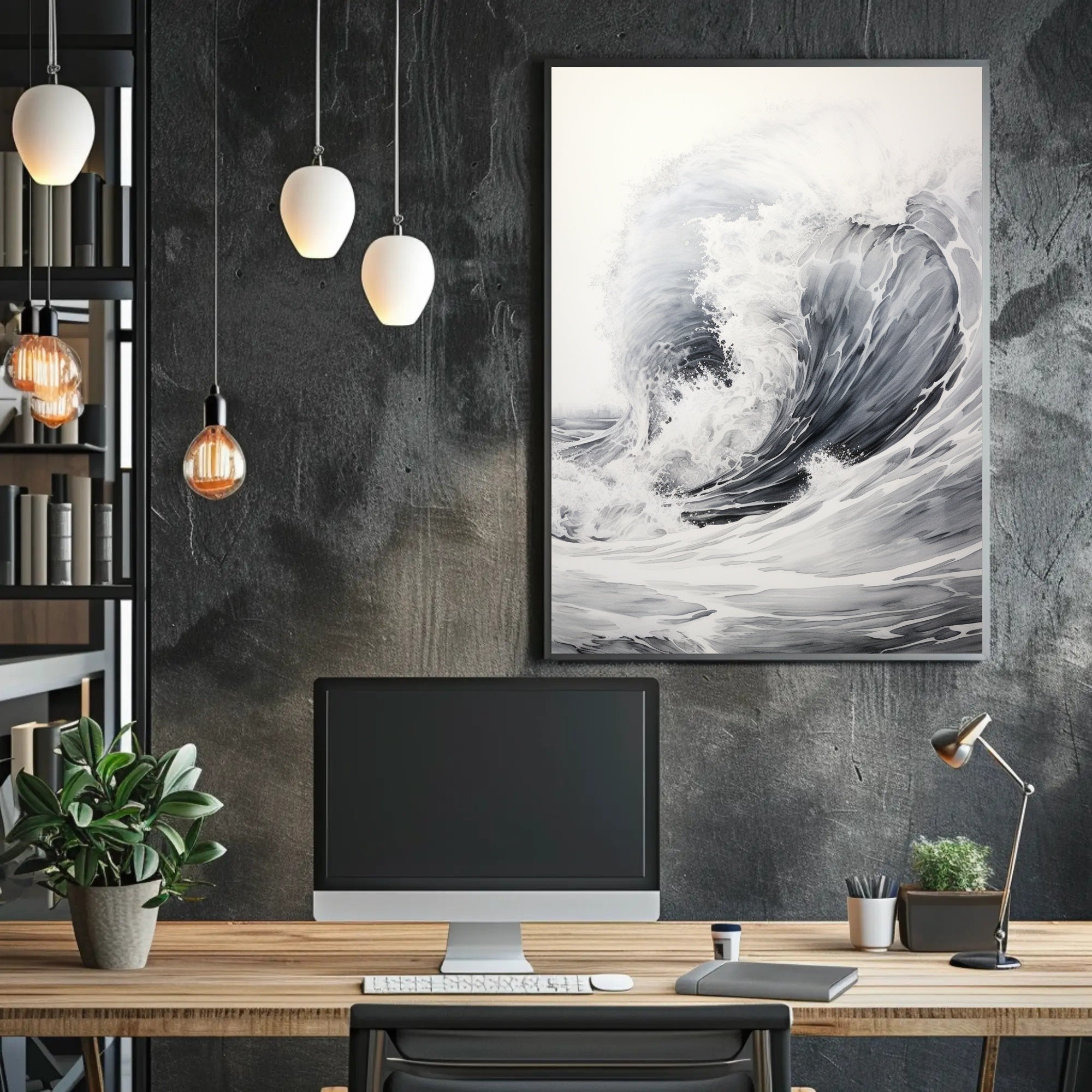 The Power Of The Ocean Poster