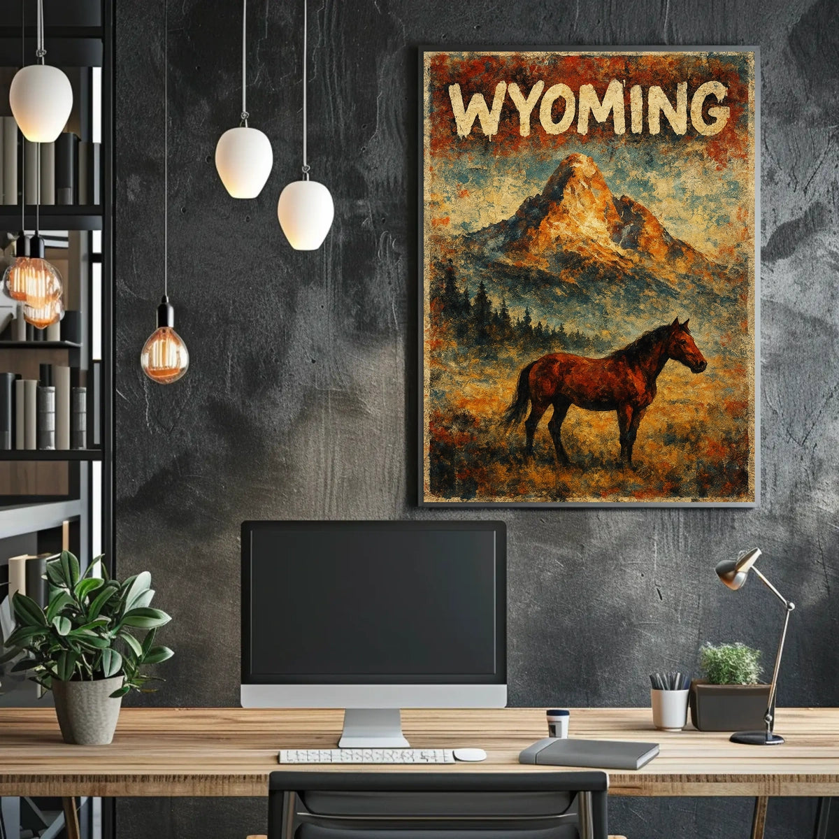 Wyoming Wilderness Poster