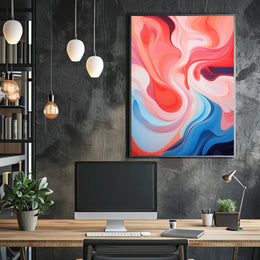 Abstract Fluidity Abstract Poster