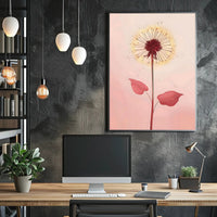Dandelion Botanical Poster Wall Art Print