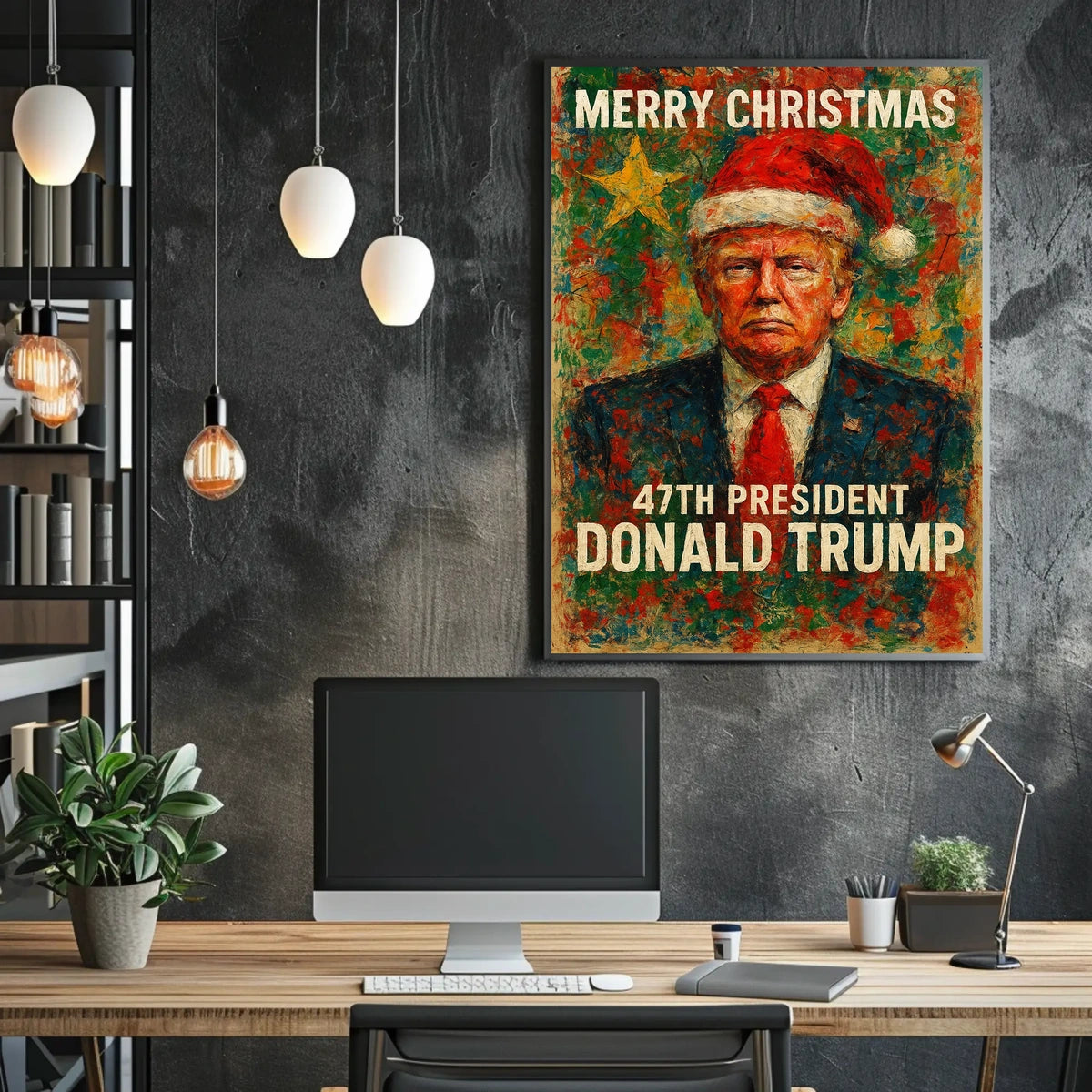 Donald Trump Modern Era Portrait Presidential Poster