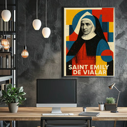 Saint Emily De Vialar Poster