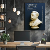 Chester Arthur 21st President Poster PosterGoat