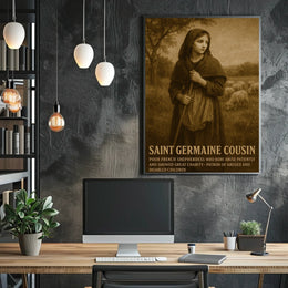 Saint Germaine Cousin Patron Of Abused Poster
