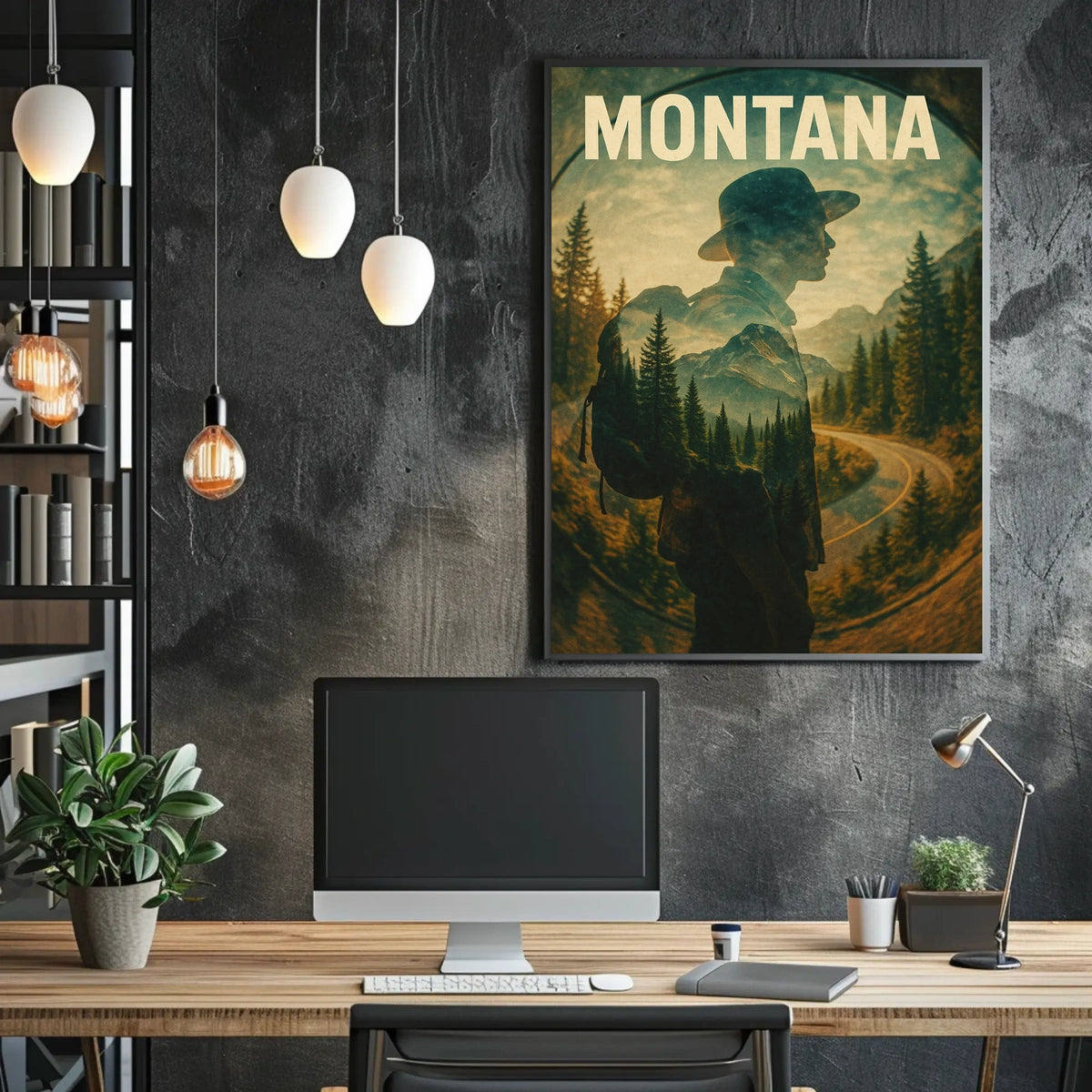 Montana Adventure Poster