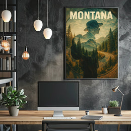 Montana Adventure Poster