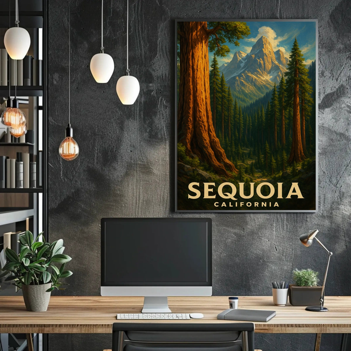 Sequoia National Park Poster