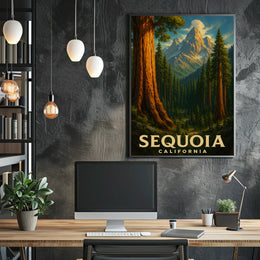 Sequoia National Park Poster