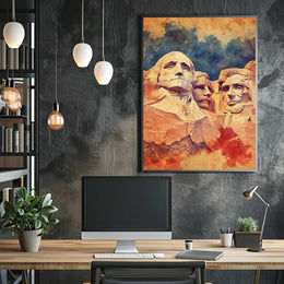 Mount Rushmore Poster