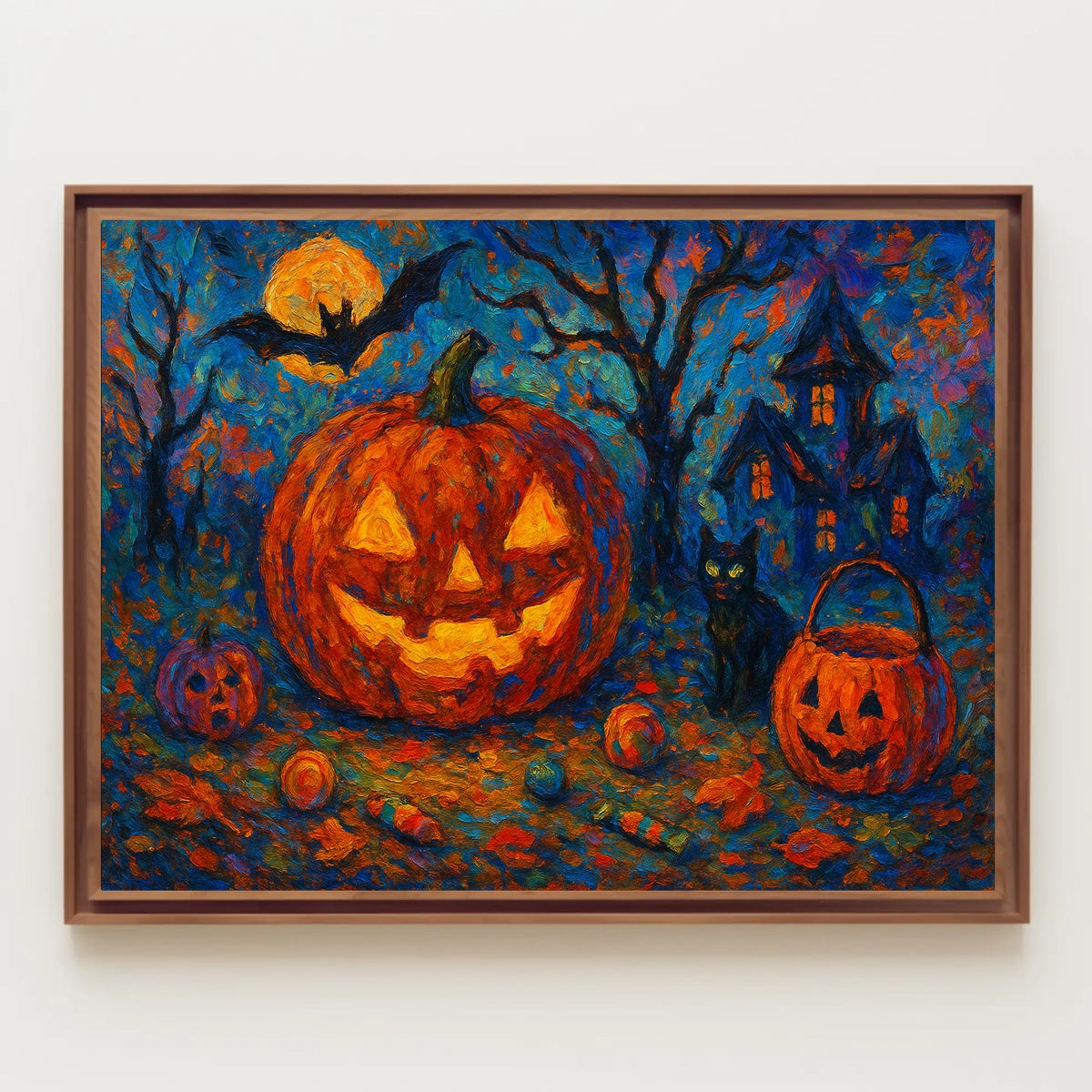 Halloween Night Fantasy Gothic Poster