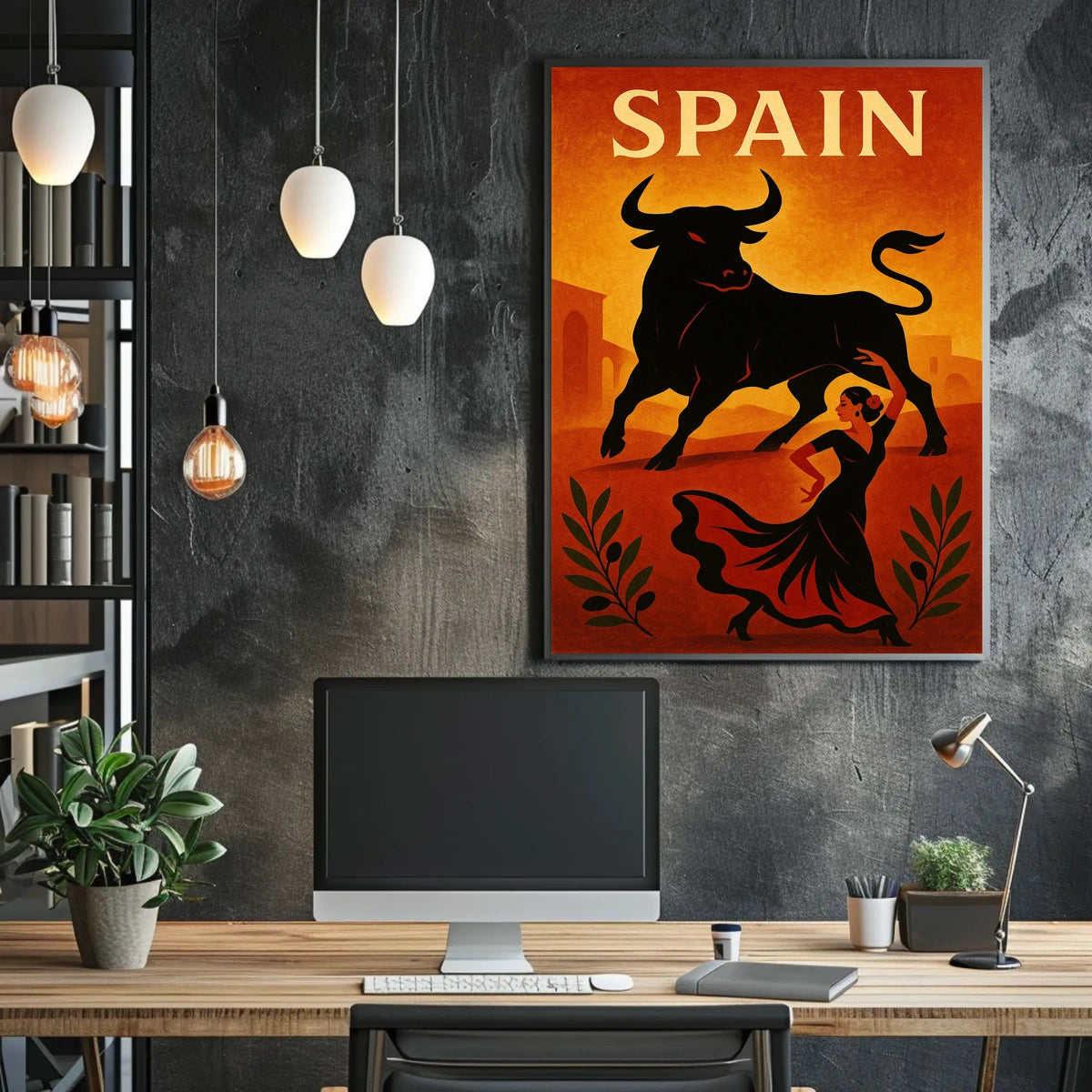Vibrant Spain Poster