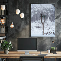 Winter Wonderland Signpost Poster