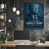 Donald Trump 47th President Poster
