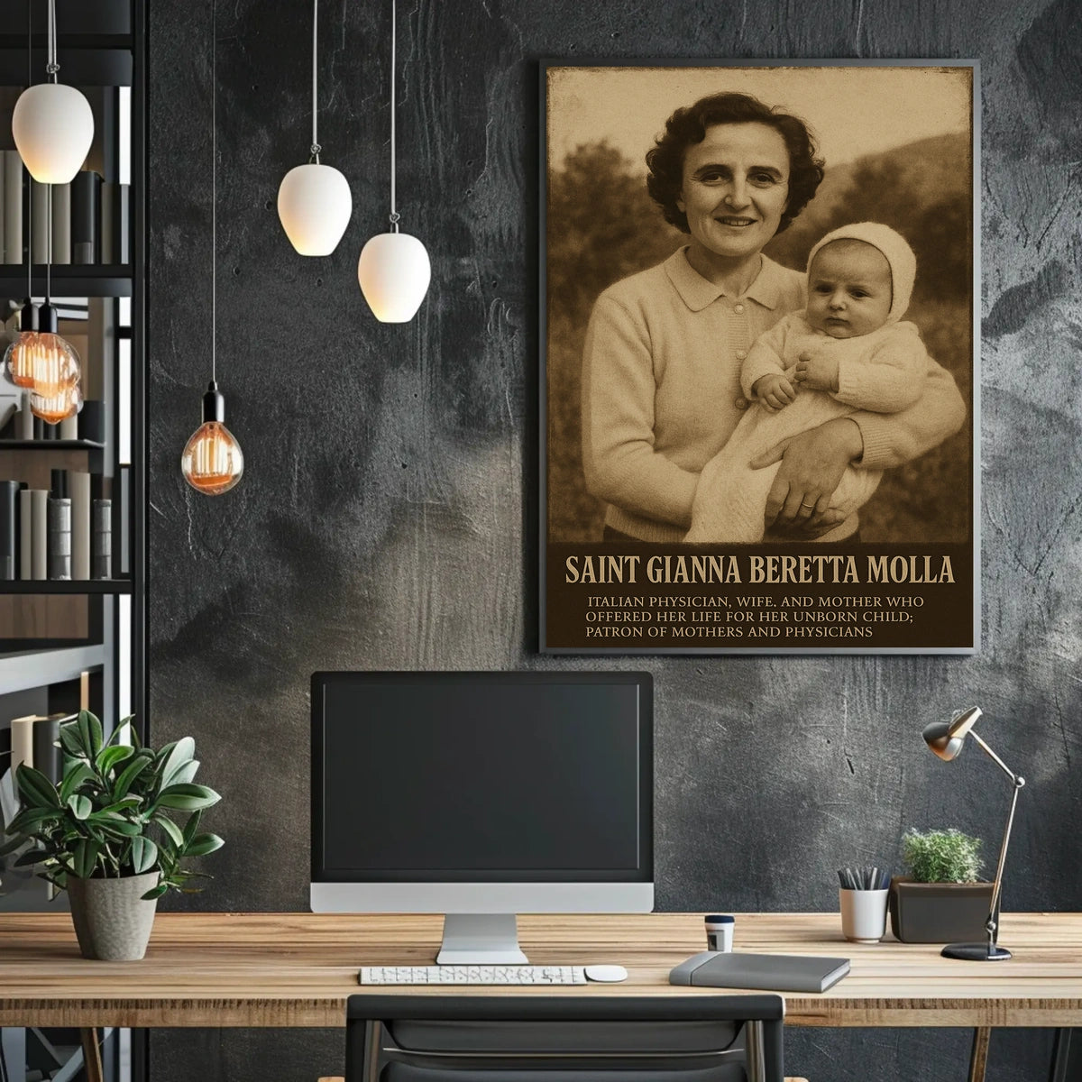 Saint Gianna Beretta Molla Poster