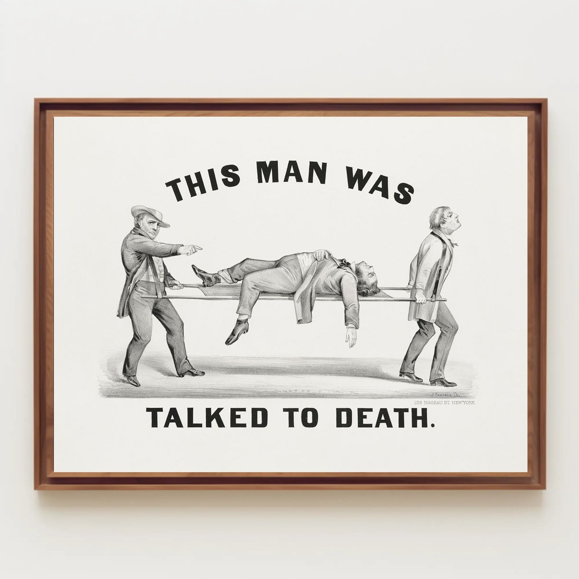 Talked to Death Poster