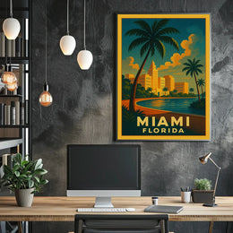 Miami, Florida Poster