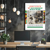 Black History Exploration: Jim Crow Laws Educational Poster