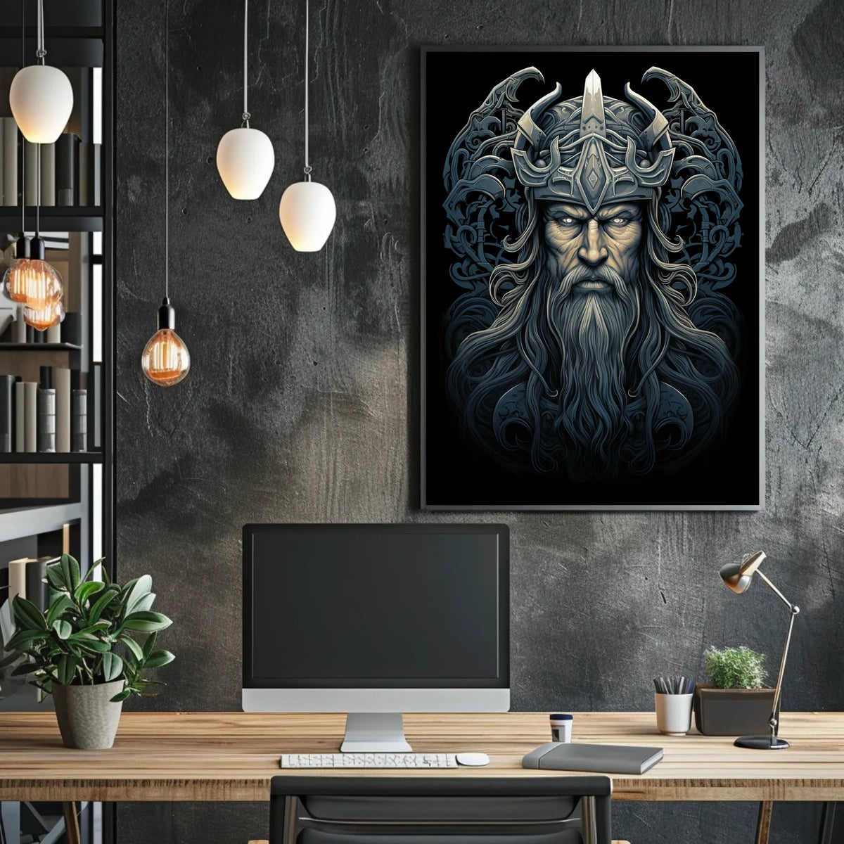The Enigmatic Warrior King Poster