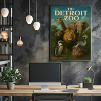 The Detroit Zoo Poster