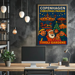 Copenhagen Christmas Parade Poster