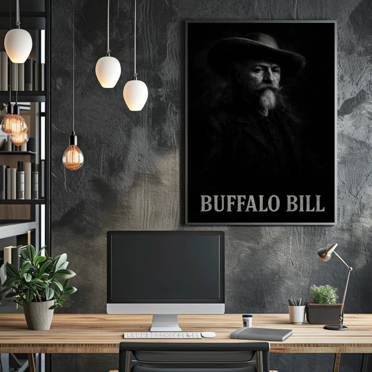 Buffalo Bill Historical Icon Western Poster