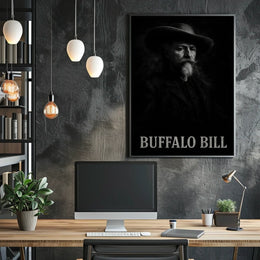 Buffalo Bill Historical Icon Western Poster