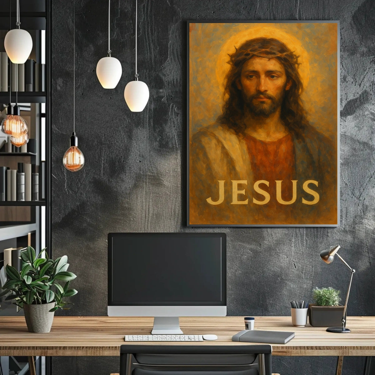 Jesus Christ Portrait Poster