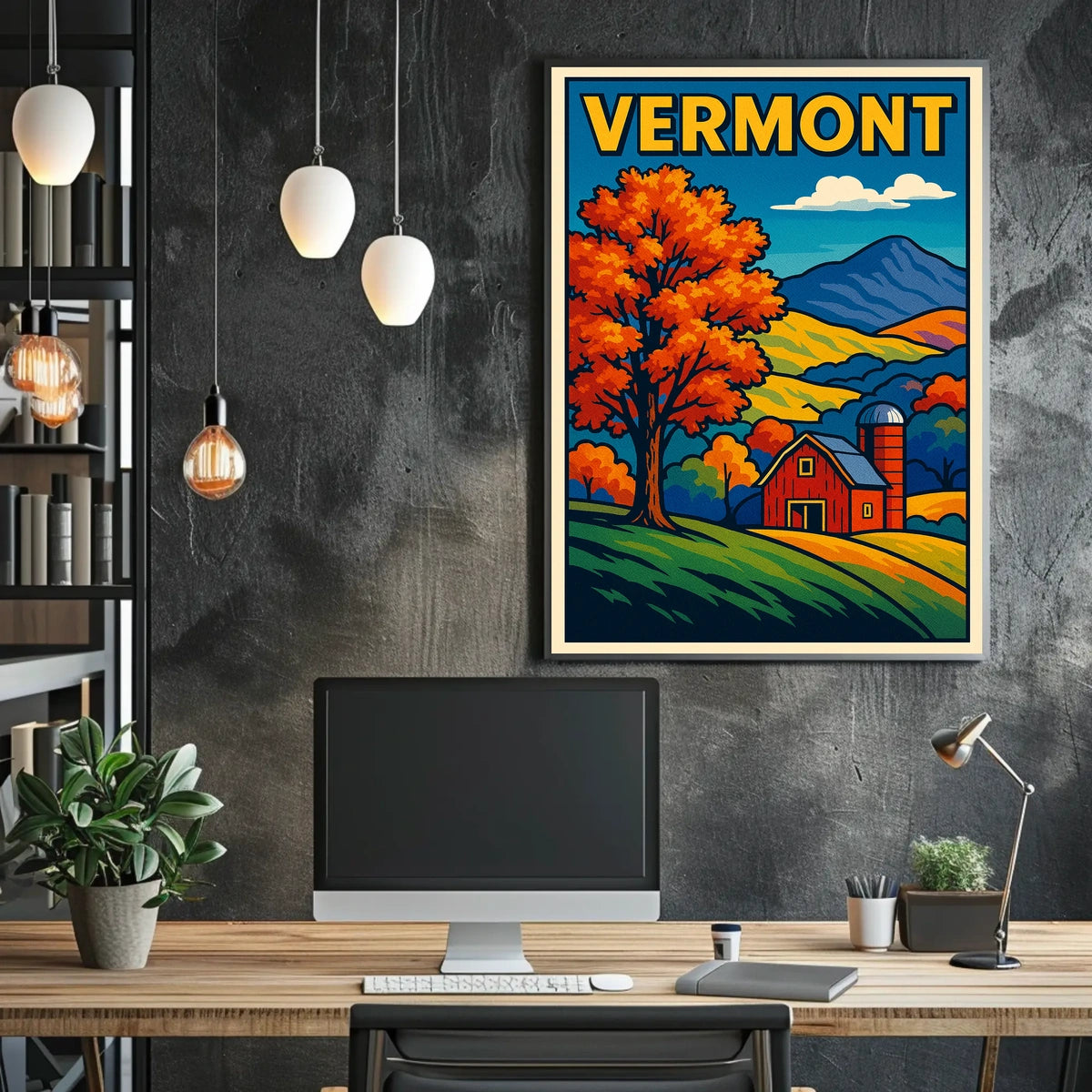 Autumn In Vermont Poster