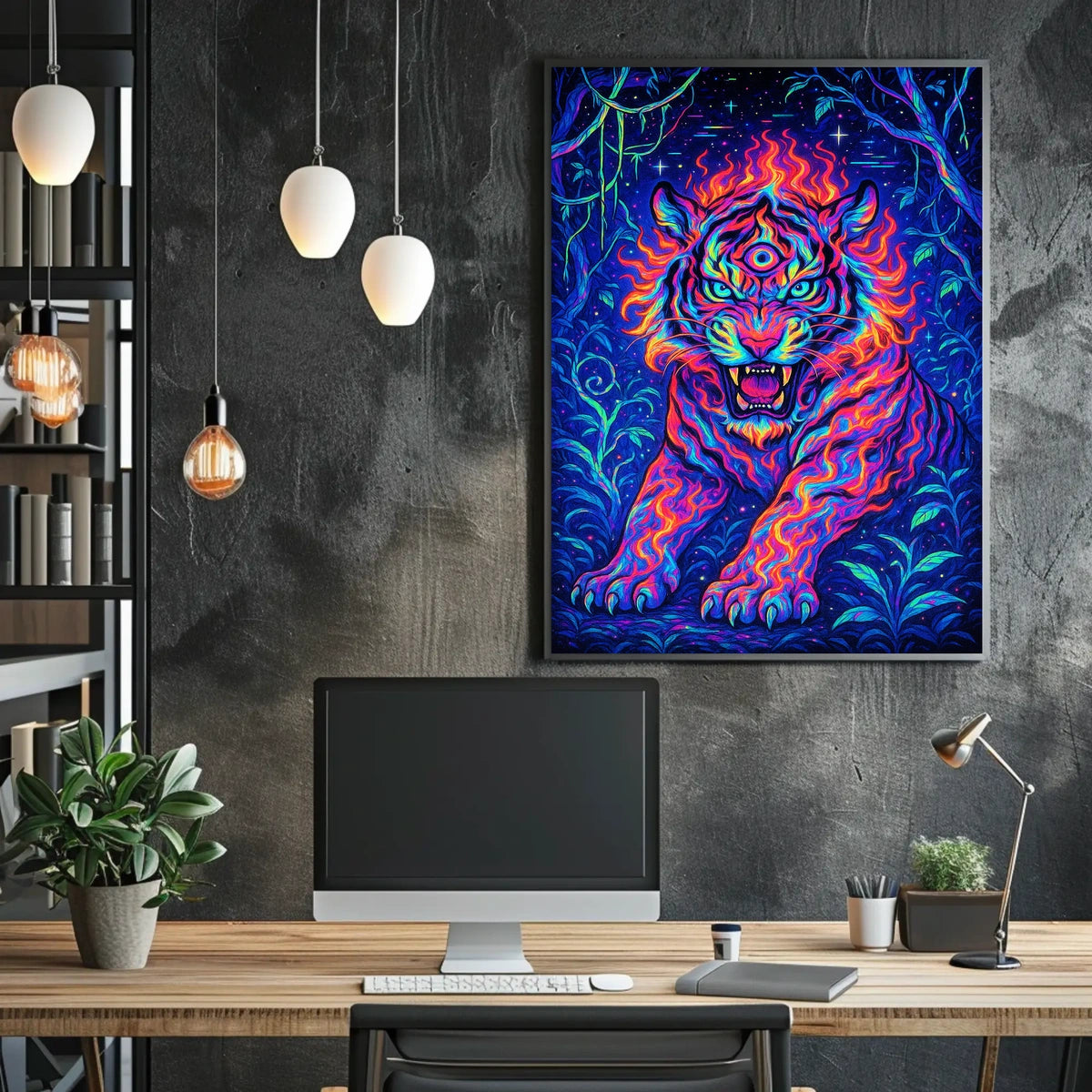 The Mystical Tiger Poster