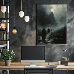 Journey Through the Shadows Wall Art Poster PosterGoat