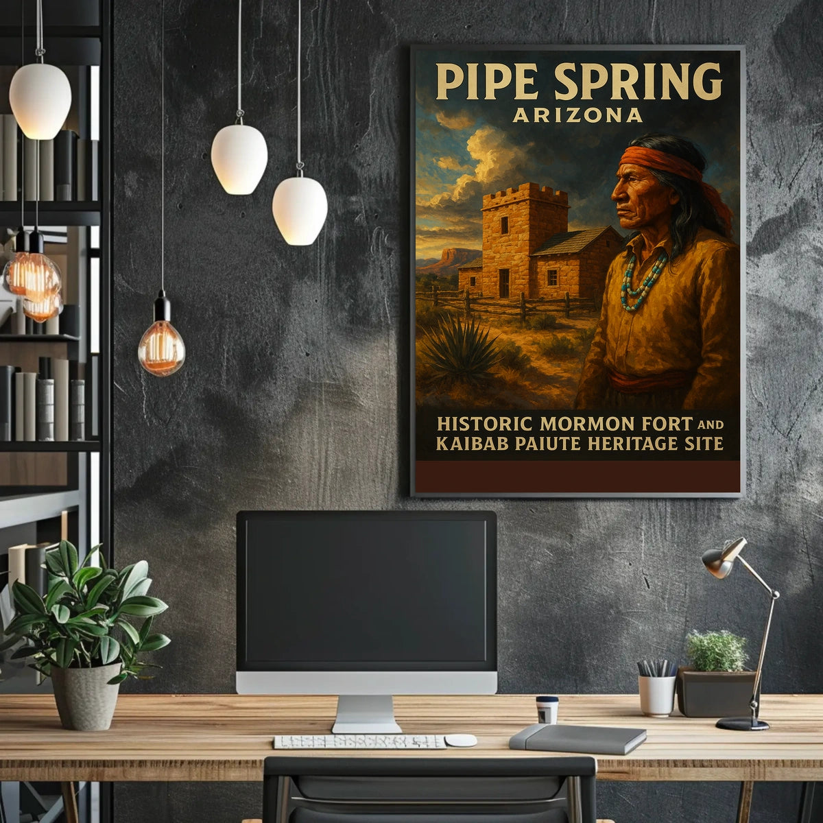 Pipe Spring Arizona Heritage And Poster