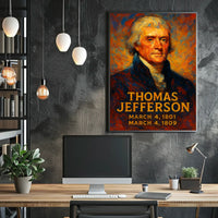 Thomas Jefferson 3Rd President Poster