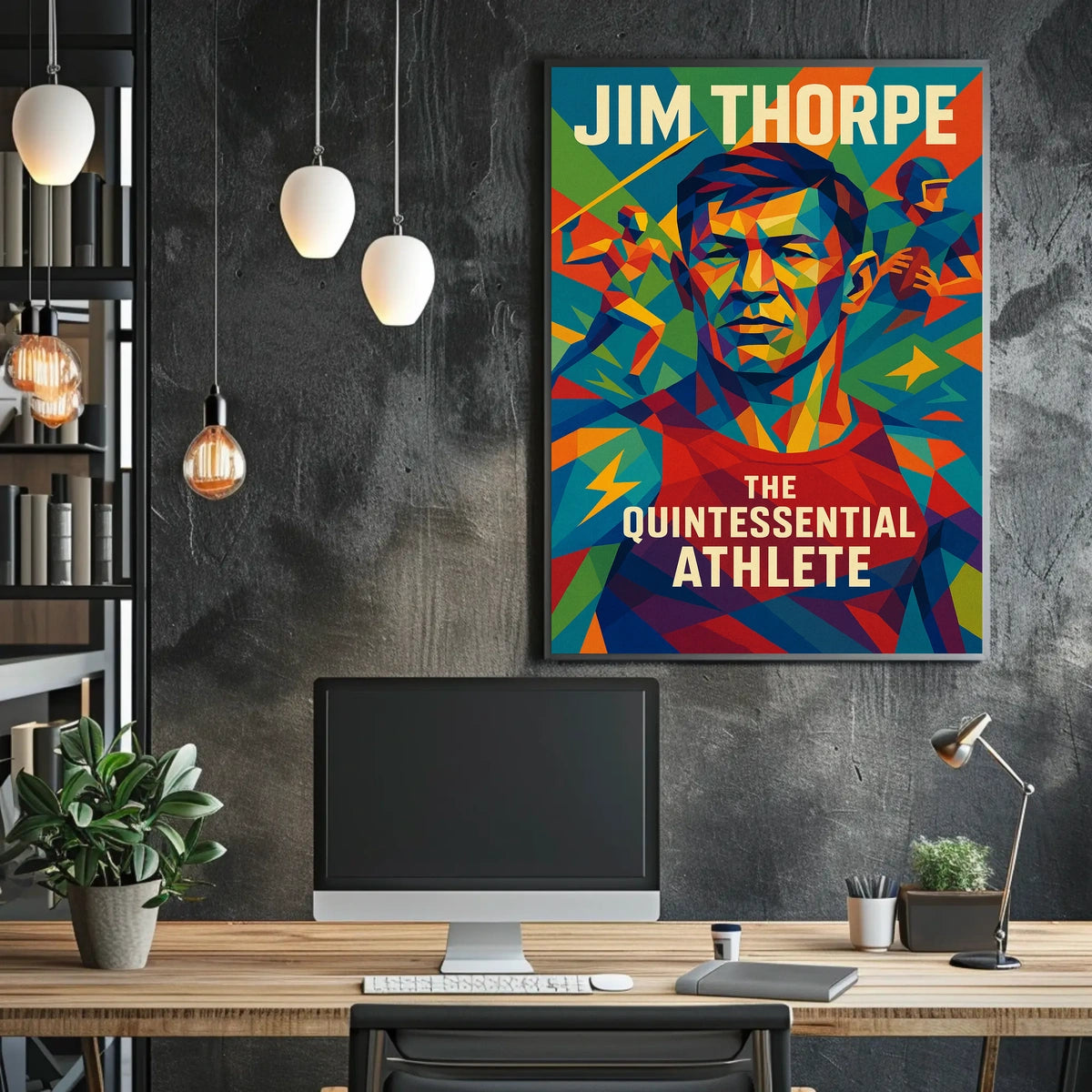 Jim Thorpe The Quintessential Athlete Jim Thorpe Poster