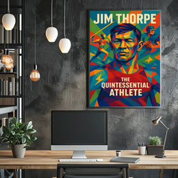 Jim Thorpe The Quintessential Athlete Jim Thorpe Poster