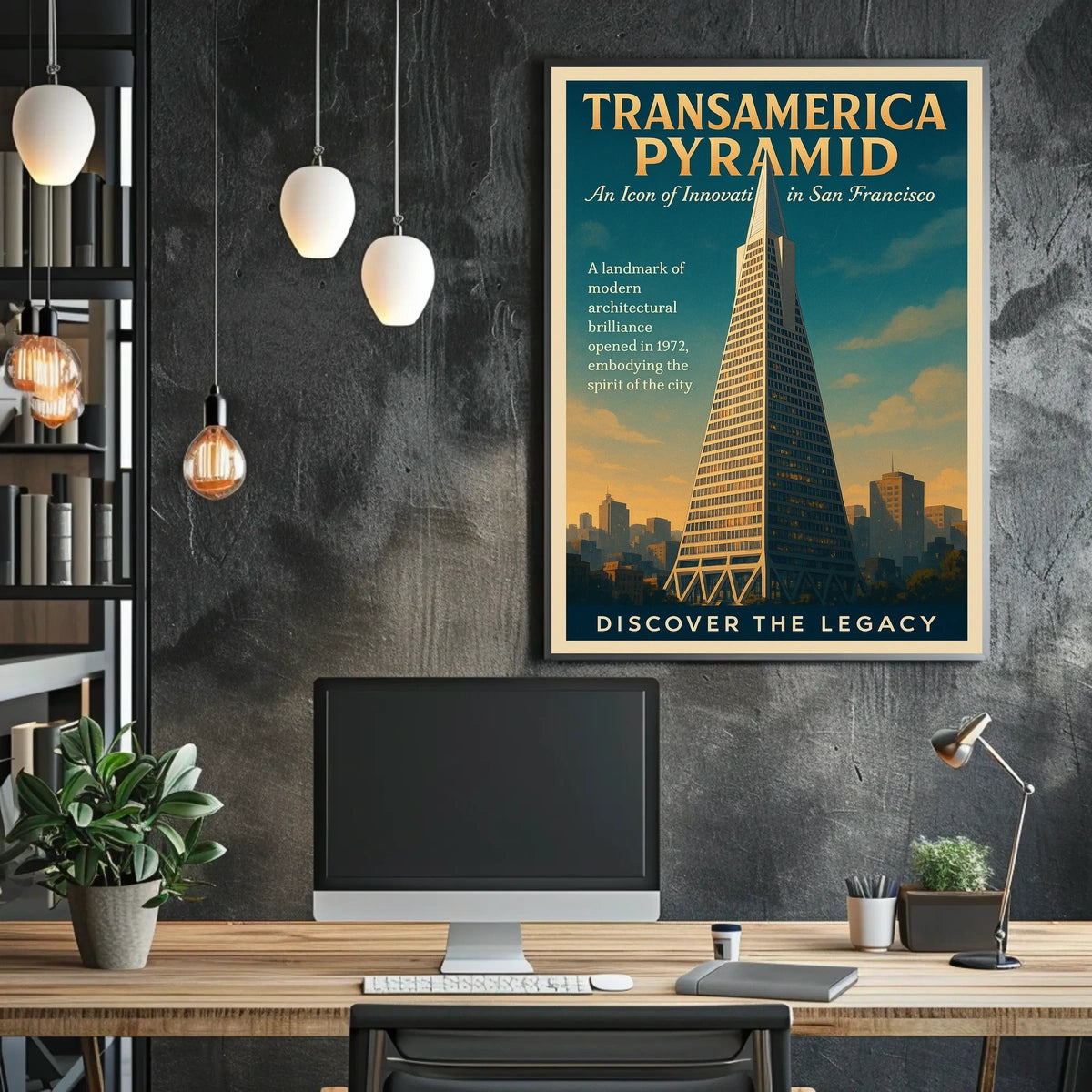 Transamerica Pyramid An Icon of Innovation Poster